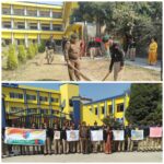 बीएसएम(पी०जी०) कॉलेज में एनसीसी कैडेट्स द्वारा चलाया स्वच्छता अभियान