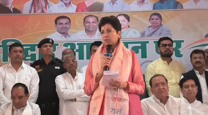 भाजपा पर तीखा हमला,कुमारी शैलजा ने हरिद्वार से किया सियासी शंखनाद